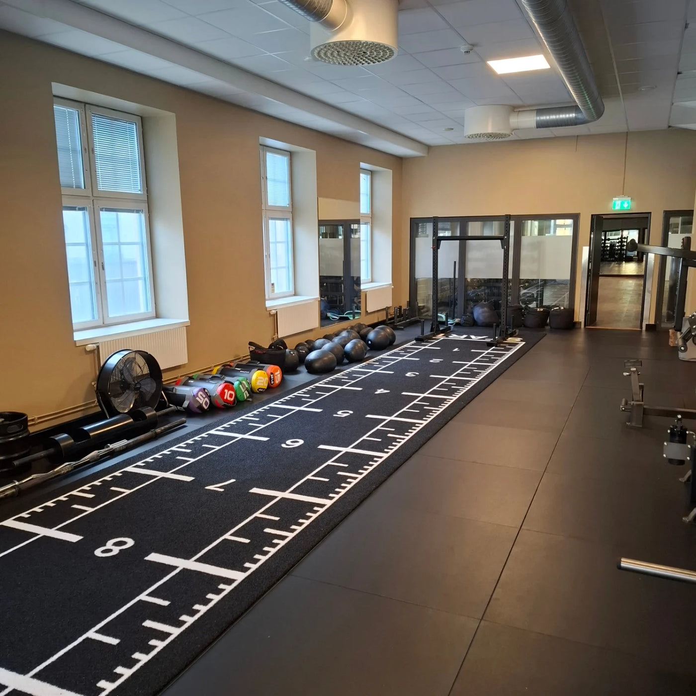 Funktionella ytan på Nordic Strength Club